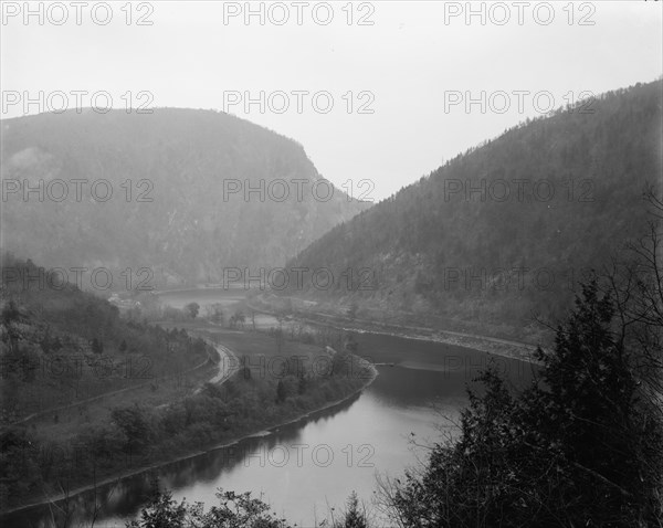Delaware Water Gap from Winona Cliff, between 1900 and 1906. Creator: Unknown.