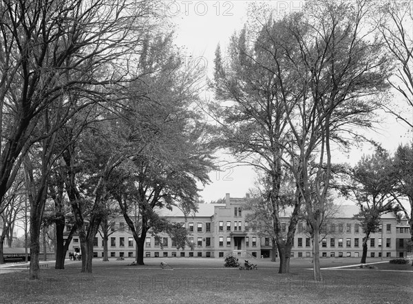 Shops, U.S. Armory, Springfield, Mass., between 1900 and 1920. Creator: Unknown.