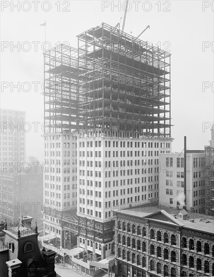 Dime Savings Bank building, Detroit, Mich., c1910. Creator: Unknown.
