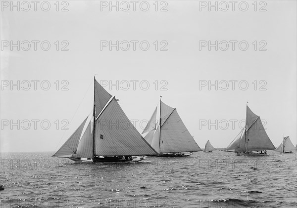 Cymbra, Norota, and Minta, 1896 Aug 11. Creator: John S Johnston.