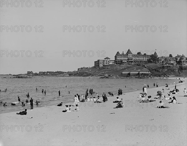 Atlantic Hotel [sic], Nantasket, Mass., c1907. Creator: Unknown.