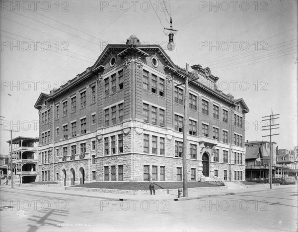 High school, Atlantic City, N.J., c1908. Creator: Unknown.