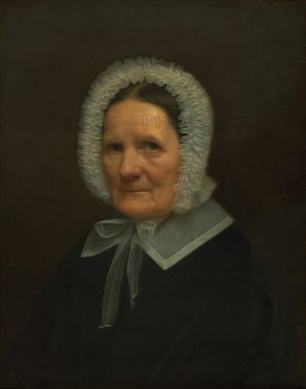 Johanne Marie Gertner, née Lassen, the artist's mother, 1846. Creator: Johan Vilhelm Gertner.