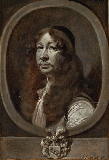 Heinrich von Delwig, Swedish Colonel, 1640-1682. Creator: Abraham Wuchters.