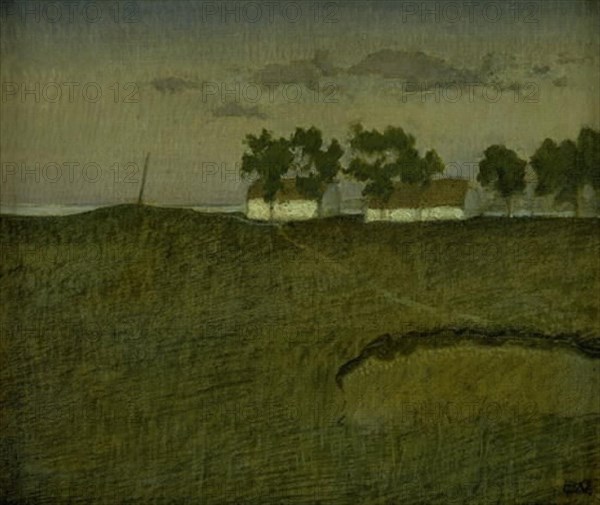 Landscape, 1894-1943. Creator: Edvard Weie.