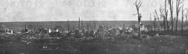 'Offensive en Artois; La lisiere Ouest de Souchez, apres les combats de fin septembre 1915', (1924). Creator: Unknown.