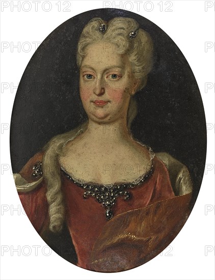 Portrait of Elisabeth Christine of Brunswick-Wolfenbüttel (1691-1750), Holy Roman Empress, First thi Creator: Anonymous.