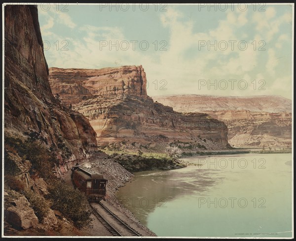 Citadel Walls, Canyon of the Grand, Utah, c1900. Creator: William H. Jackson.