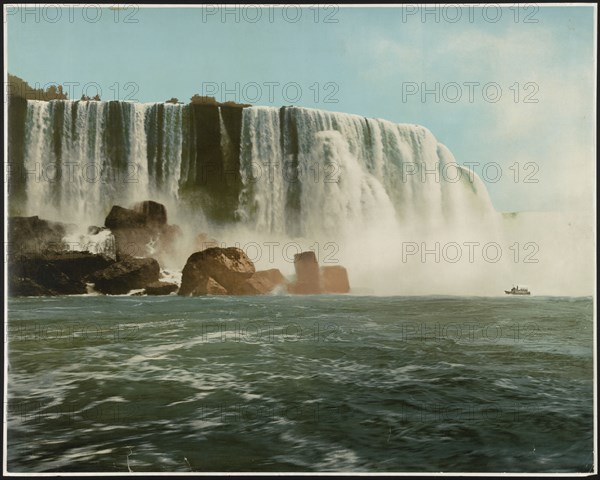 Horseshoe Fall, Niagara, c1901. Creator: William H. Jackson.