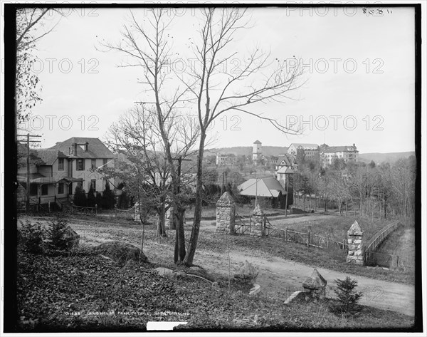 Club house from village, Hopatcong, N.J., between 1890 and 1901. Creator: Unknown.