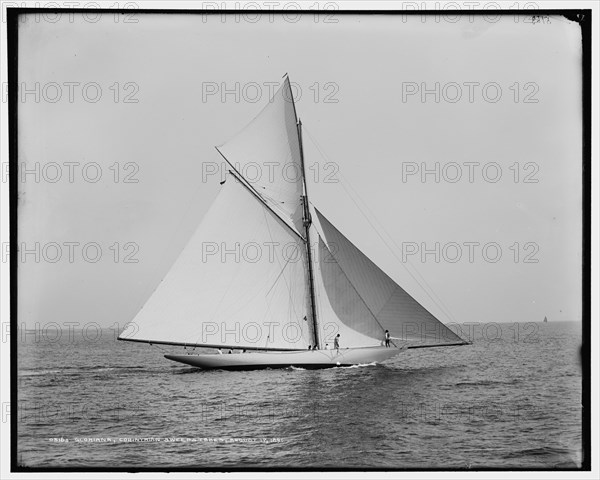 Gloriana, Corinthian sweepstakes, 1891 Aug 17. Creator: Unknown.