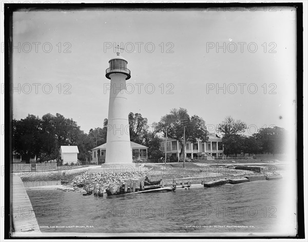 The Biloxi light, Biloxi, Miss., c1901. Creator: Unknown.