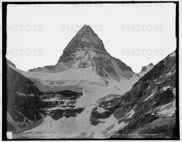 Mt. Assiniboine, Alberta, between 1900 and 1910. Creator: Unknown.