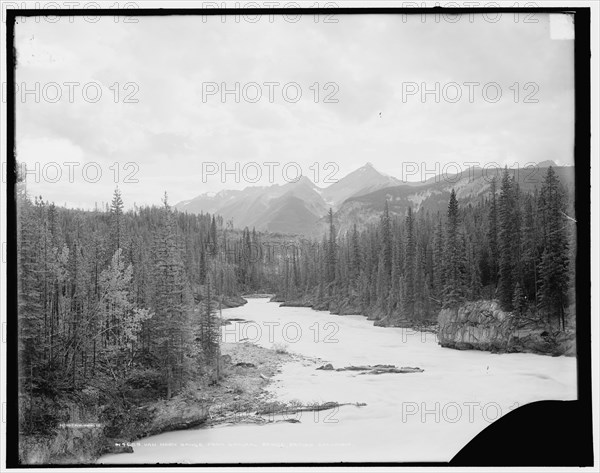 Van Horn Range from natural bridge, British Columbia, (1902?). Creator: Unknown.