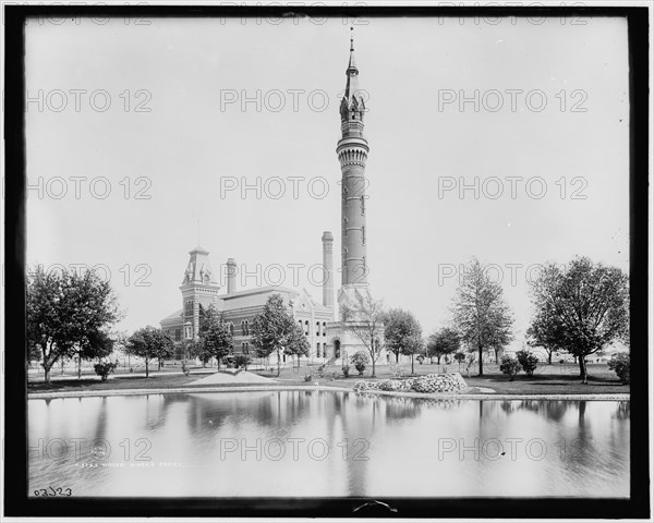 Water Works Park, between 1880 and 1899. Creator: Unknown.