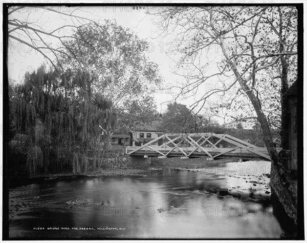 Bridge over the Passaic, Millington, N.J., between 1890 and 1901. Creator: Unknown.