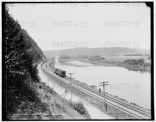 Susquehanna River at Owego Narrows, N.Y., c1900. Creator: Unknown.