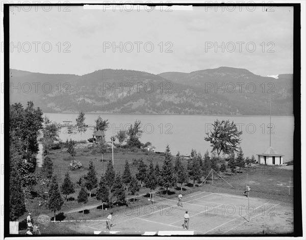 North from Hulett House, Lake George, N.Y., c1907. Creator: Unknown.