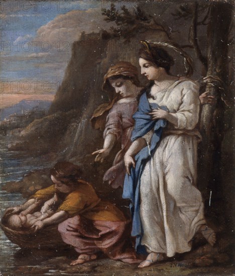 Finding of Moses, c.1690-c.1710. Creator: Johannes Voorhout.