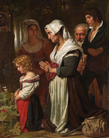 Piety, 1823. Creator: Cornelis Kruseman.