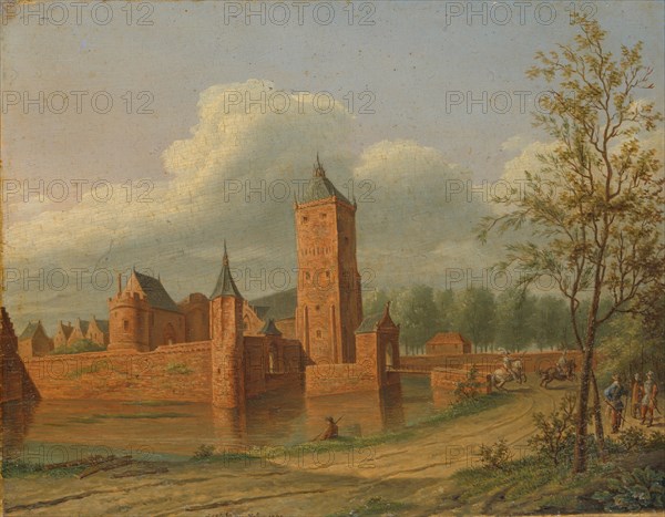 Batestein Castle near Vianen, 1840. Creator: Jan Jacob Teyler van Hall.