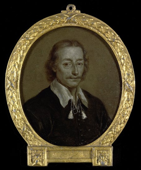 Portrait of Jacob Jacobsz Steendam, Poet and Historian in Amsterdam, New Amsterdam and Batavia, 1732 Creator: Jan Maurits Quinkhard.