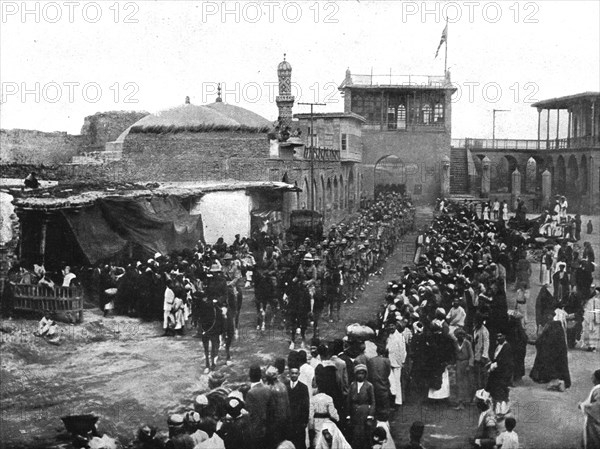 Distant Fronts, In Mesopotamia; Arrival of General Maude's British Troops..., 1917. Creator: Unknown.