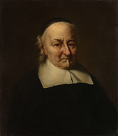 Joost van den Vondel (1587-1679), Poet, 1674. Creator: Philip Koninck.