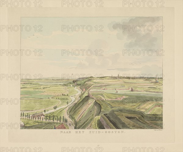 View of the landscape southeast of Nijmegen, 1815-1824. Creator: Derk Anthony van de Wart.