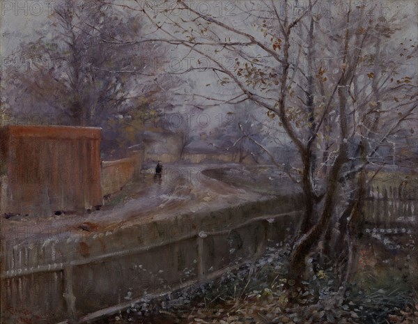 Autumn, Varberg, 1888. Creator: Nils Kreuger.