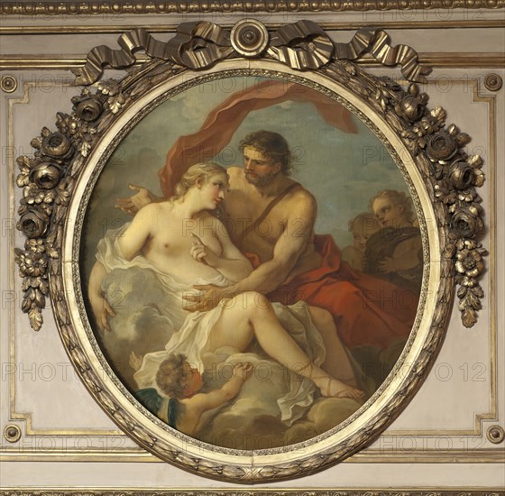 Jupiter and Callisto, 1745. Creator: Charles-Joseph Natoire.