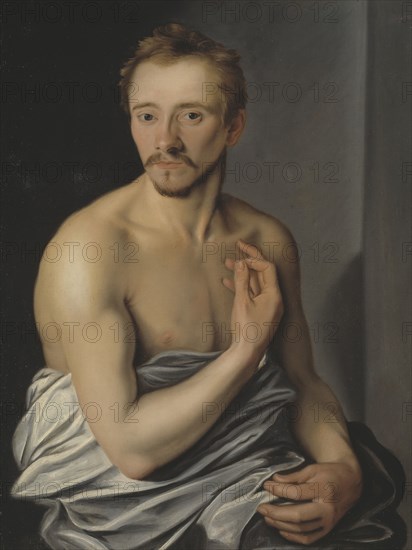 Model study called Lasse Lucidor. Creator: Cornelis Cornelisz. Kunst.