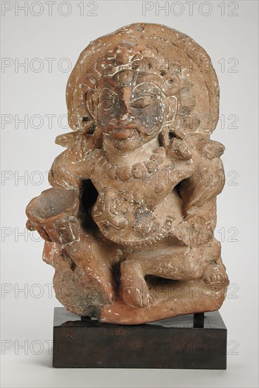 Kubera, the God of Riches, 5th century. Creator: Unknown.