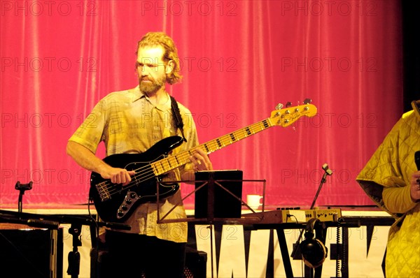 Tom Mason, Robert Mitchell True Think, Battle Jazz Festival, Battle, East Sussex, July 2023. Creator: Brian O'Connor.