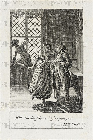 Plate 4 for J.G. Muller's 'Siegfried von Lindenberg', 1783. Creator: Daniel Nikolaus Chodowiecki.