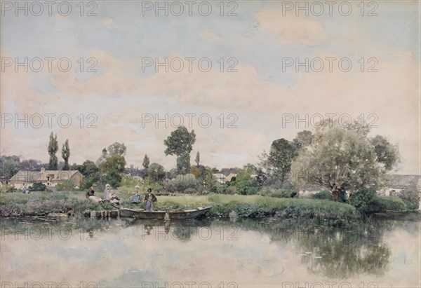 Fisherman, Seville, 1867-1868. Creator: Martín Rico y Ortega.