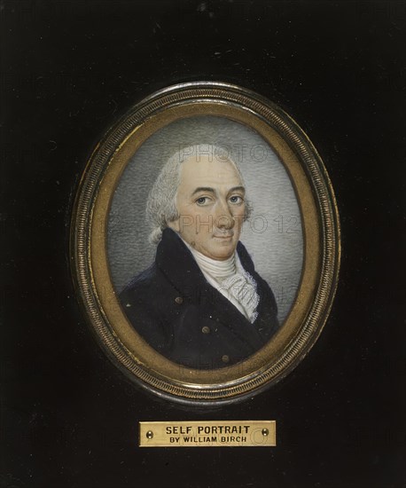 Self Portrait (William Russell Birch), c1834. Creator: William Russell Birch.