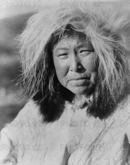 Selawik Woman, c1929. Creator: Edward Sheriff Curtis.