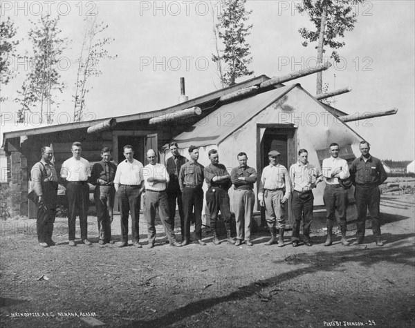 Main office of A.E.C., 1916. Creator: Unknown.