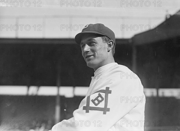 Bert Tooley, Brooklyn, NL (baseball), 1911. Creator: Bain News Service.