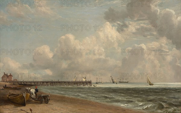 Yarmouth Jetty, c1822-23. Creator: John Constable.