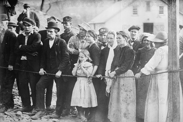 Finleyville - at mouth of mine, 1913. Creator: Bain News Service.