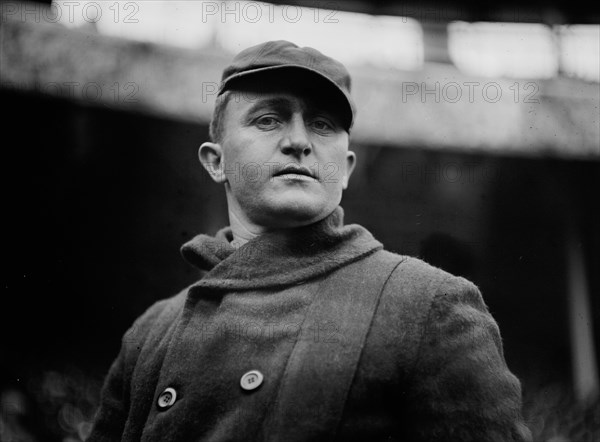 Herbert "Hub" Perdue, Boston NL (baseball), 1912. Creator: Bain News Service.