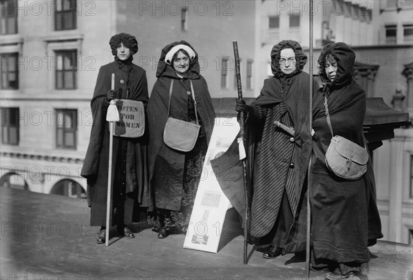 Washington hikers, 1913. Creator: Bain News Service.