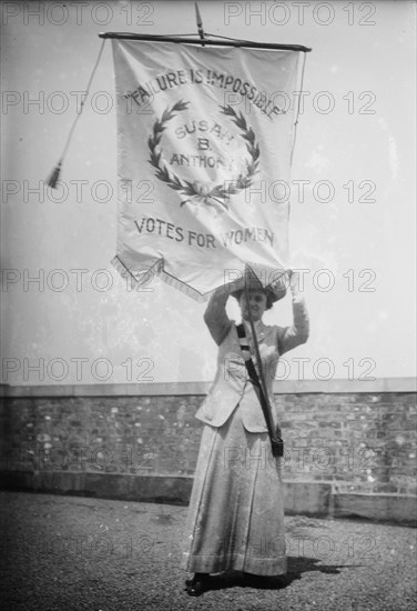 Failure Is Impossible. Susan B. Anthony. Votes for women, between c1910 and c1915. Creator: Bain News Service.