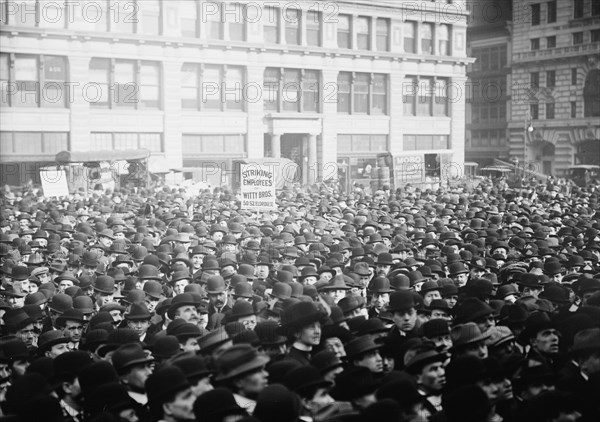 Strikers, Union Square, May Day, '13, 1913. Creator: Bain News Service.