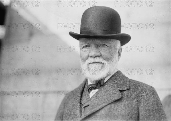 Andrew Carnegie, 1913. Creator: Bain News Service.