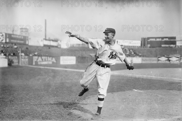 Marty McHale, New York AL (baseball), 1913. Creator: Bain News Service.