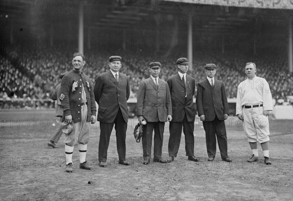 Umpires, World Series, '13, 1913. Creator: Bain News Service.