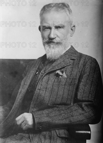 G.B. Shaw, 1914. Creator: Bain News Service.